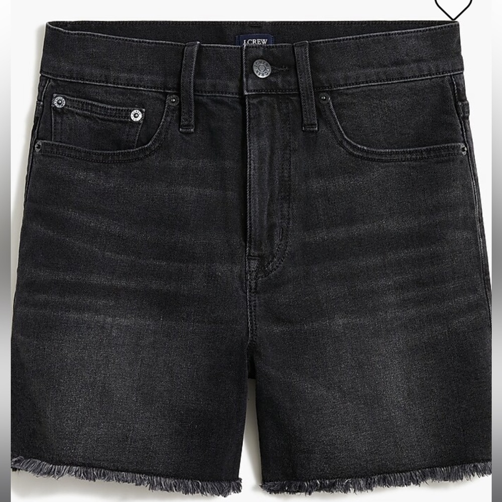 JCrew Black Jean Shorts